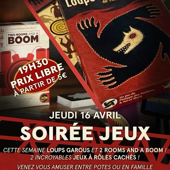 Soirée Loups Garous