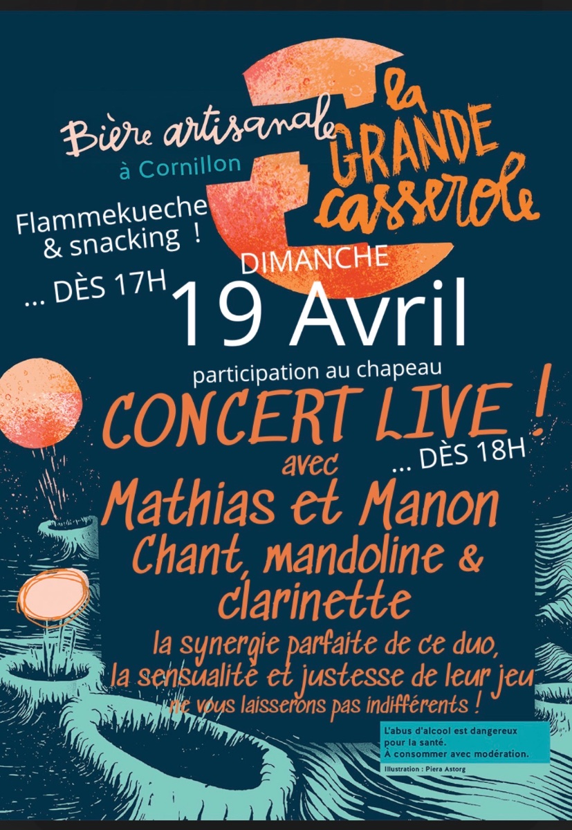 Concert Live par Mathias et Manon