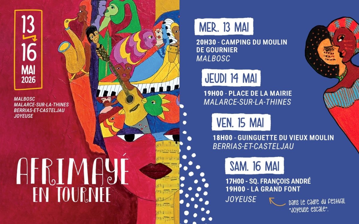 Afrimayé en tournée
