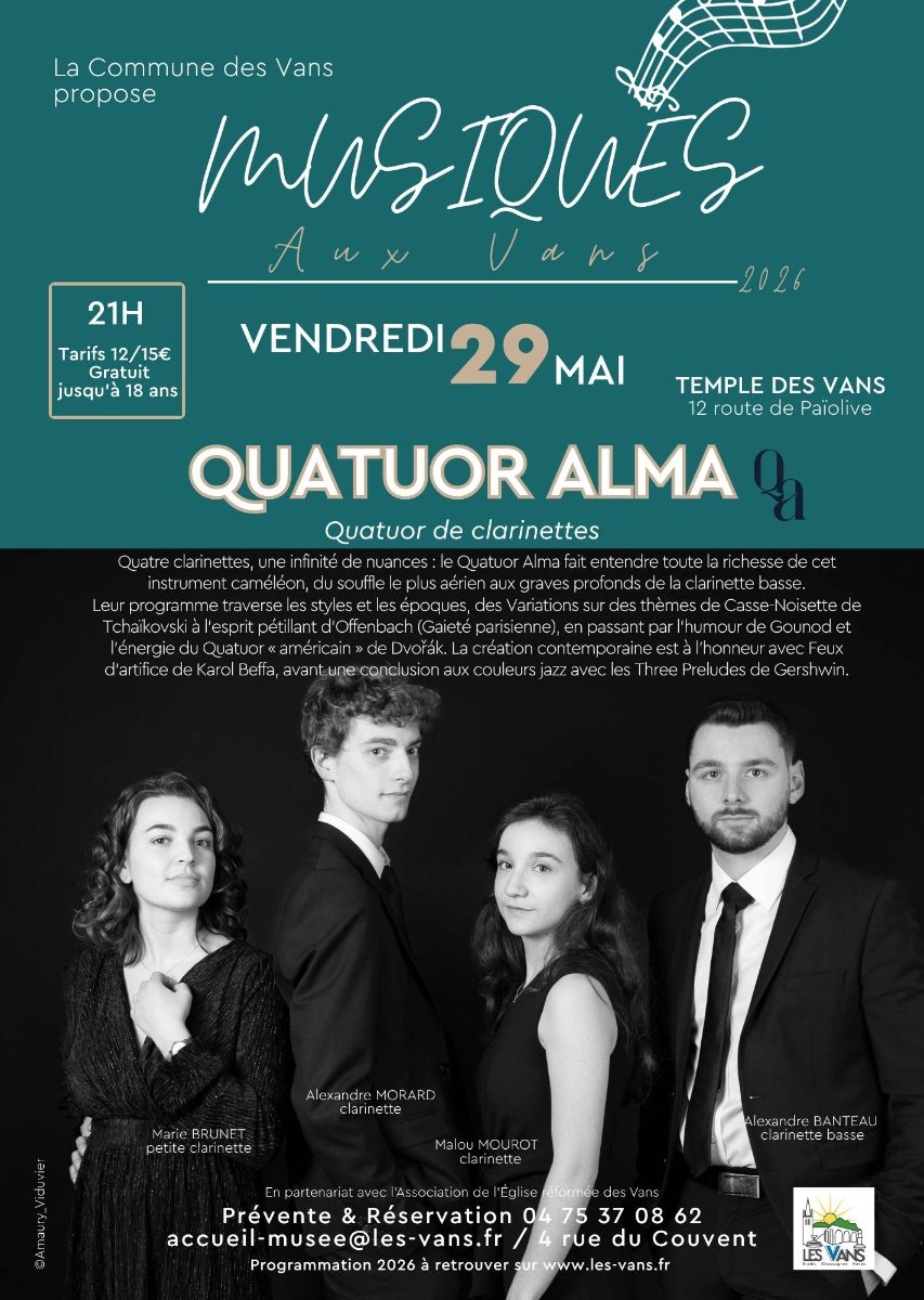 Concert de Musiques aux Vans