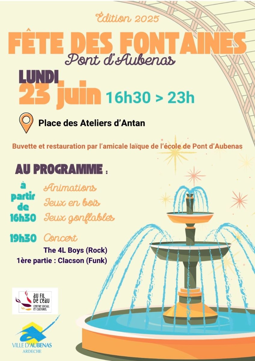 Fête des Fontaines