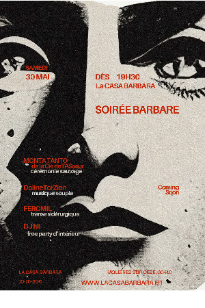 SOIRÉE BARBARE à LA CASA BARBARA