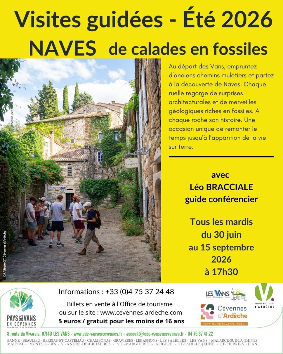 Visites guidées - Été 2026