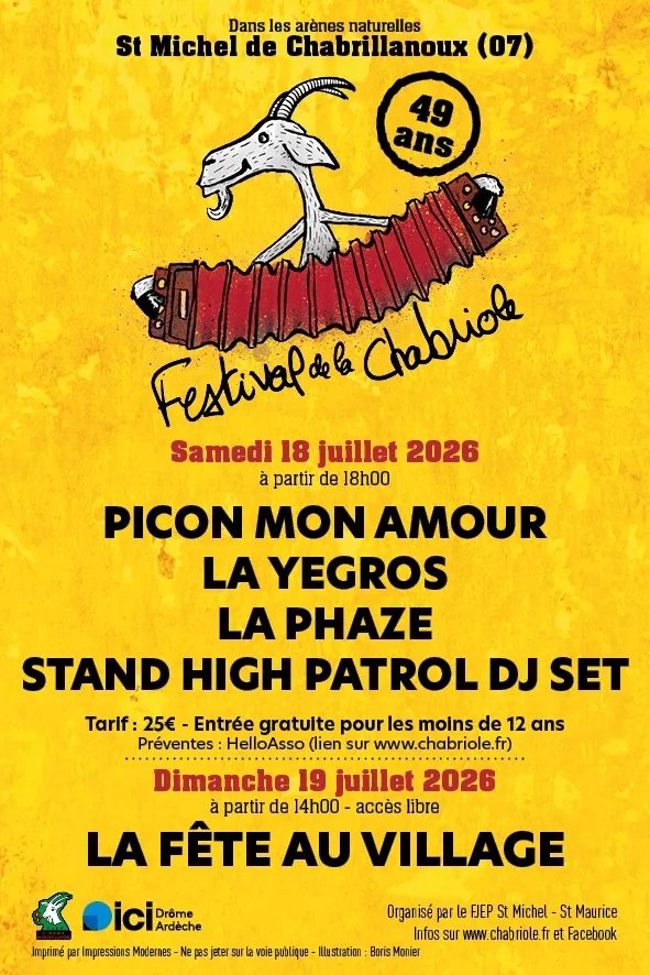 Festival de La Chabriole (édition #49)