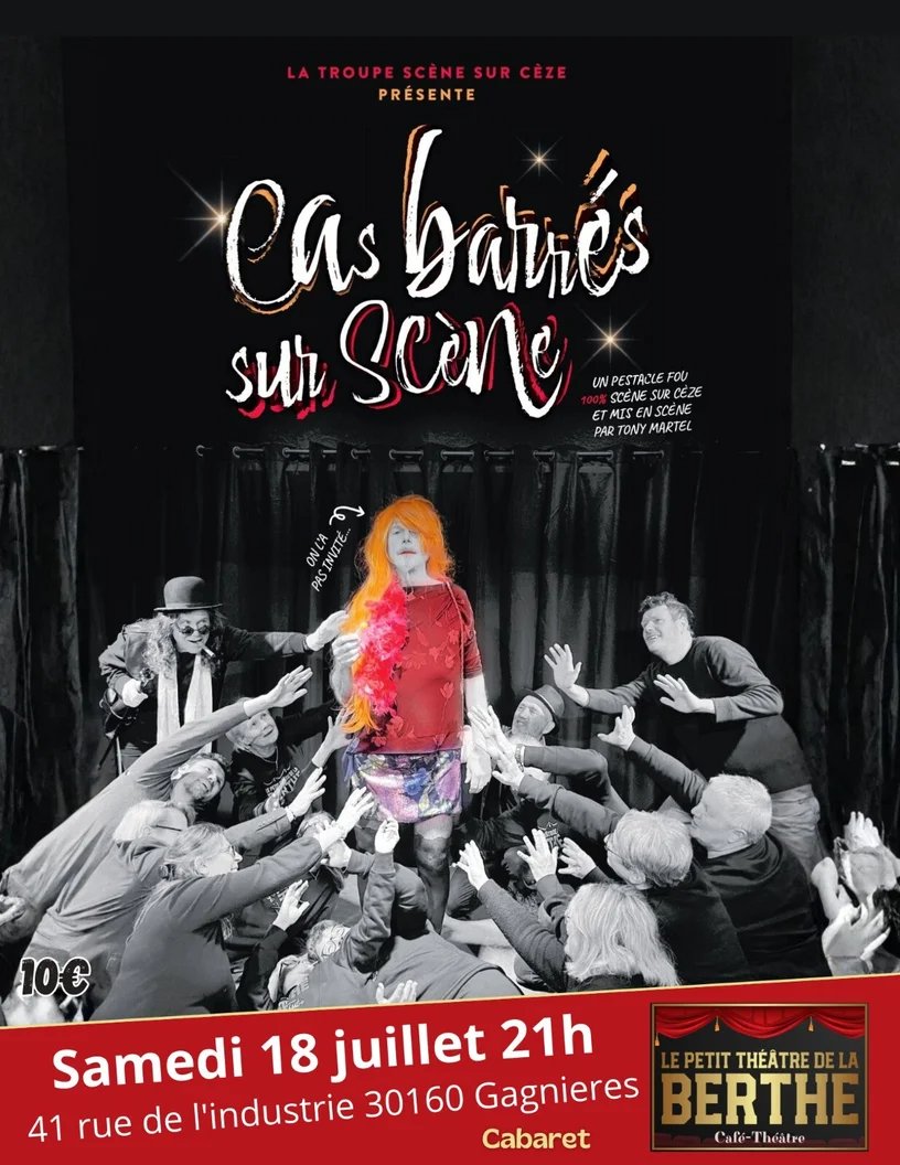 Cas barrés sur scène