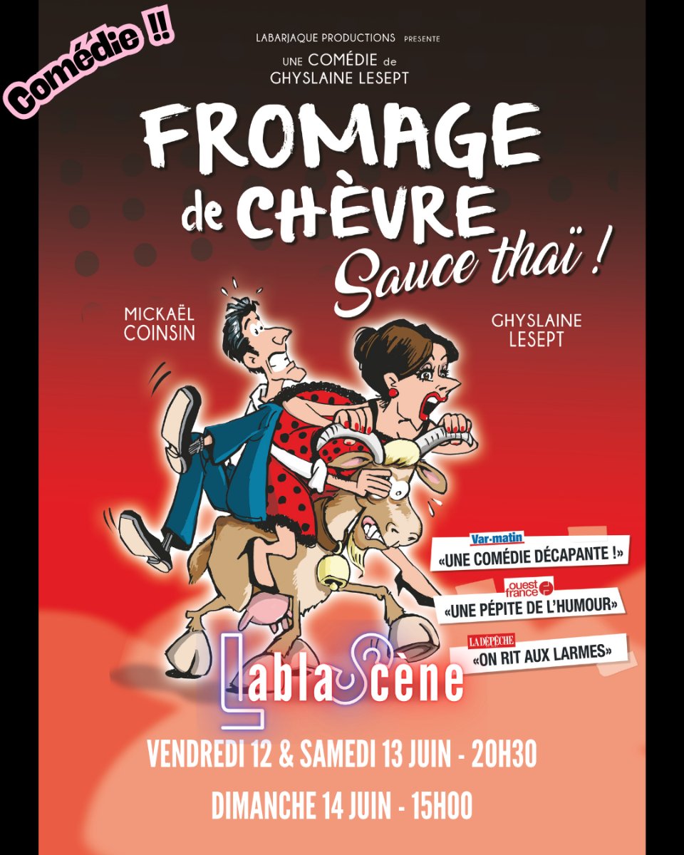 FROMAGE de CHÈVRE Sauce thaï !