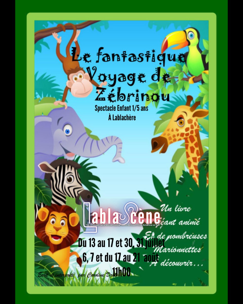 Le fantastique Voyage de Zébrinou