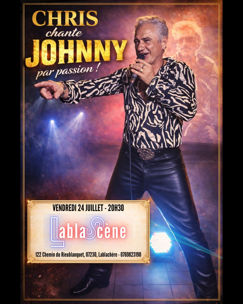 Chris chante Johnny par passion !