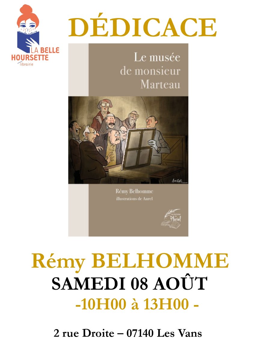 Dédicace par Rémy Belhomme