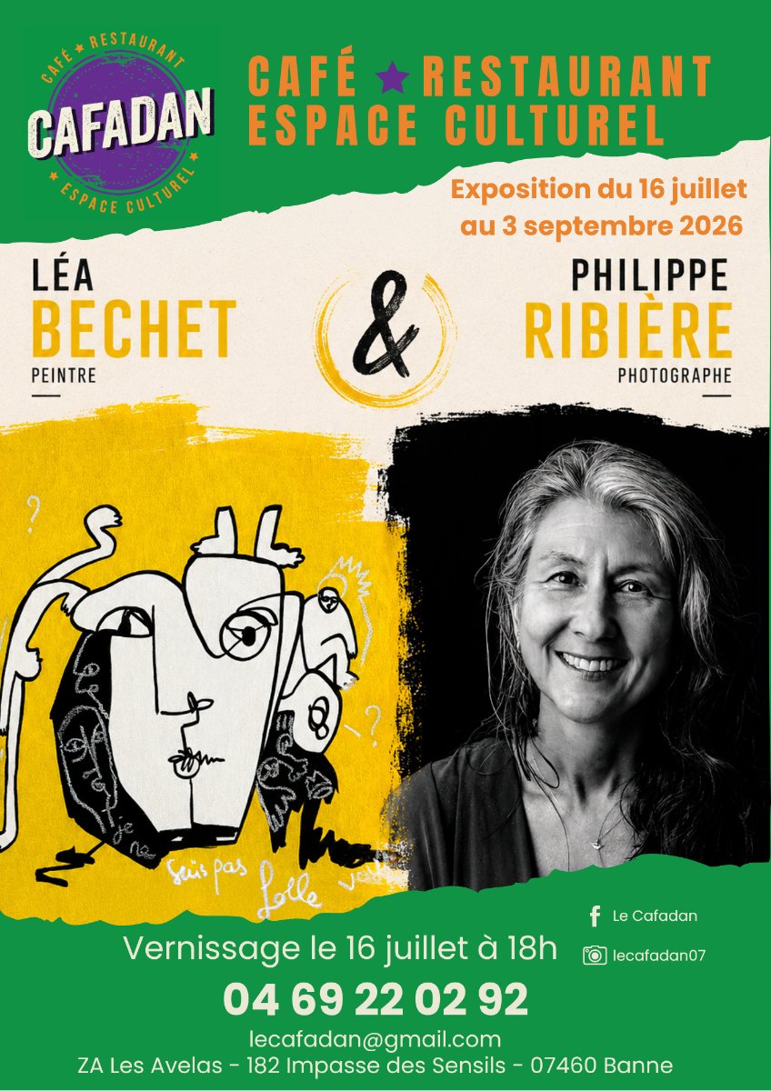 Exposition Léa Bechet & Philippe Ribière