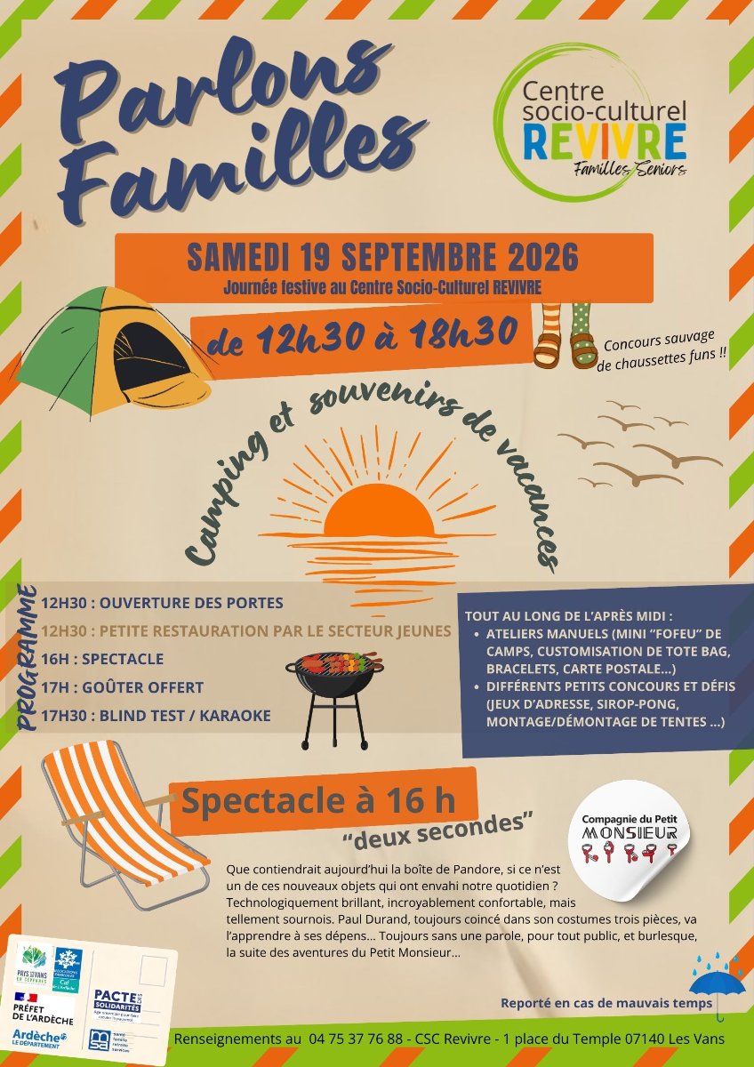 Parlons familles !