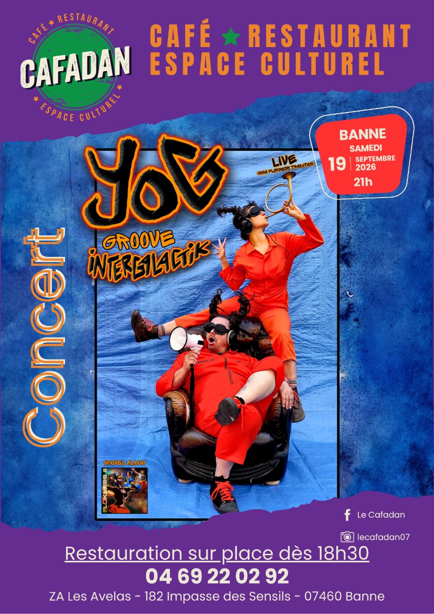 Concert de YOG - Groove Intergalactik