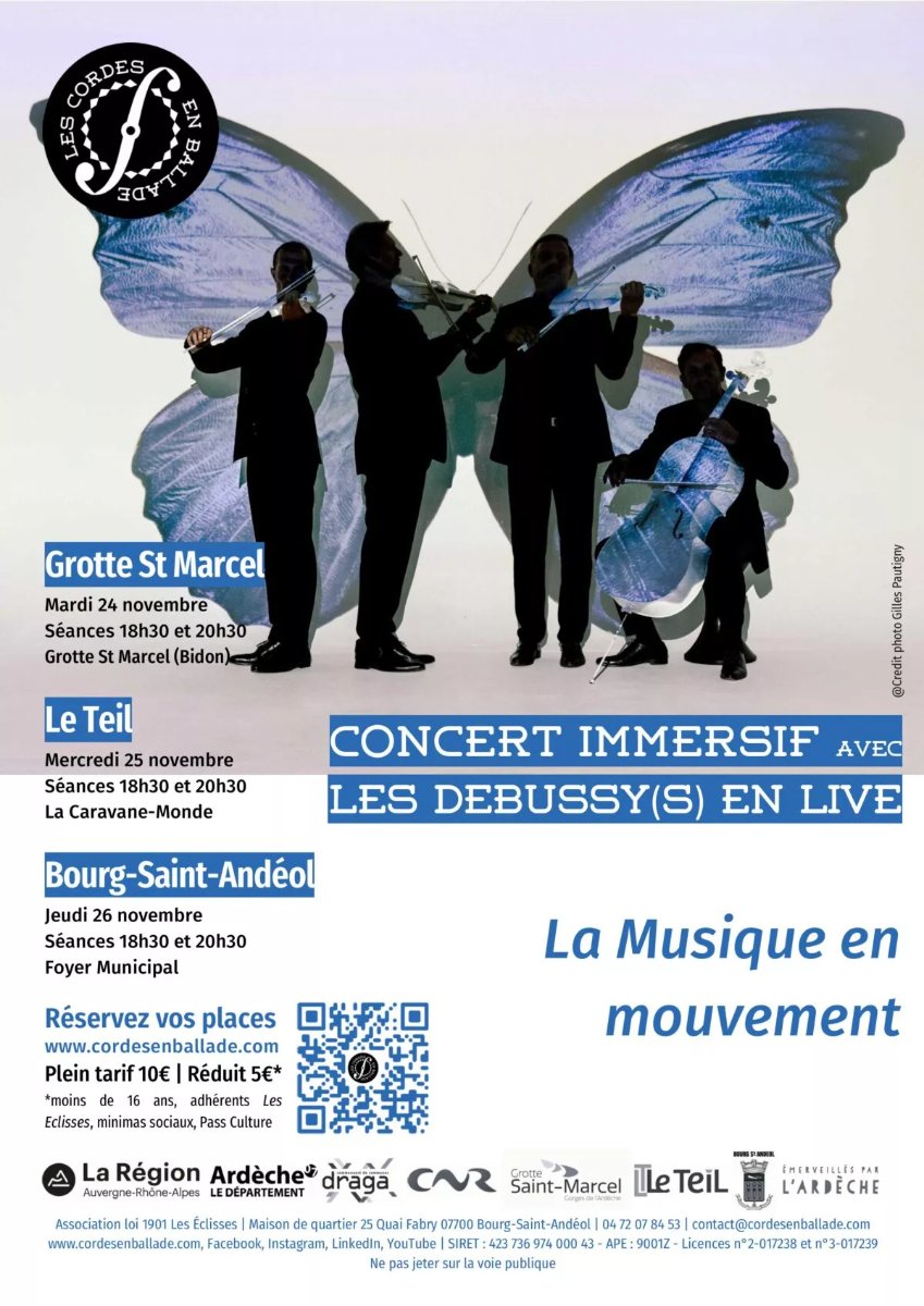 Concert immersif « Les Debussy(s) »