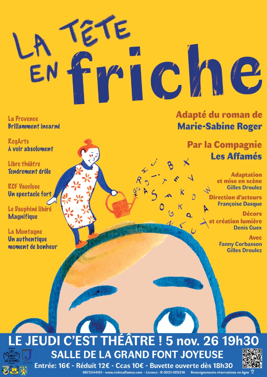 La tête en friche