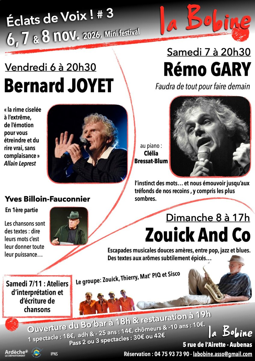 Festival Éclats de voix