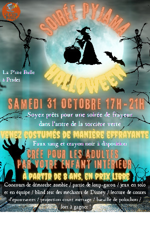 Soirée pyjama Halloween