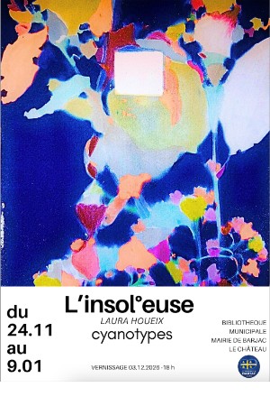 Vernissage Exposition de cyanotypes de l’Insoleuse
