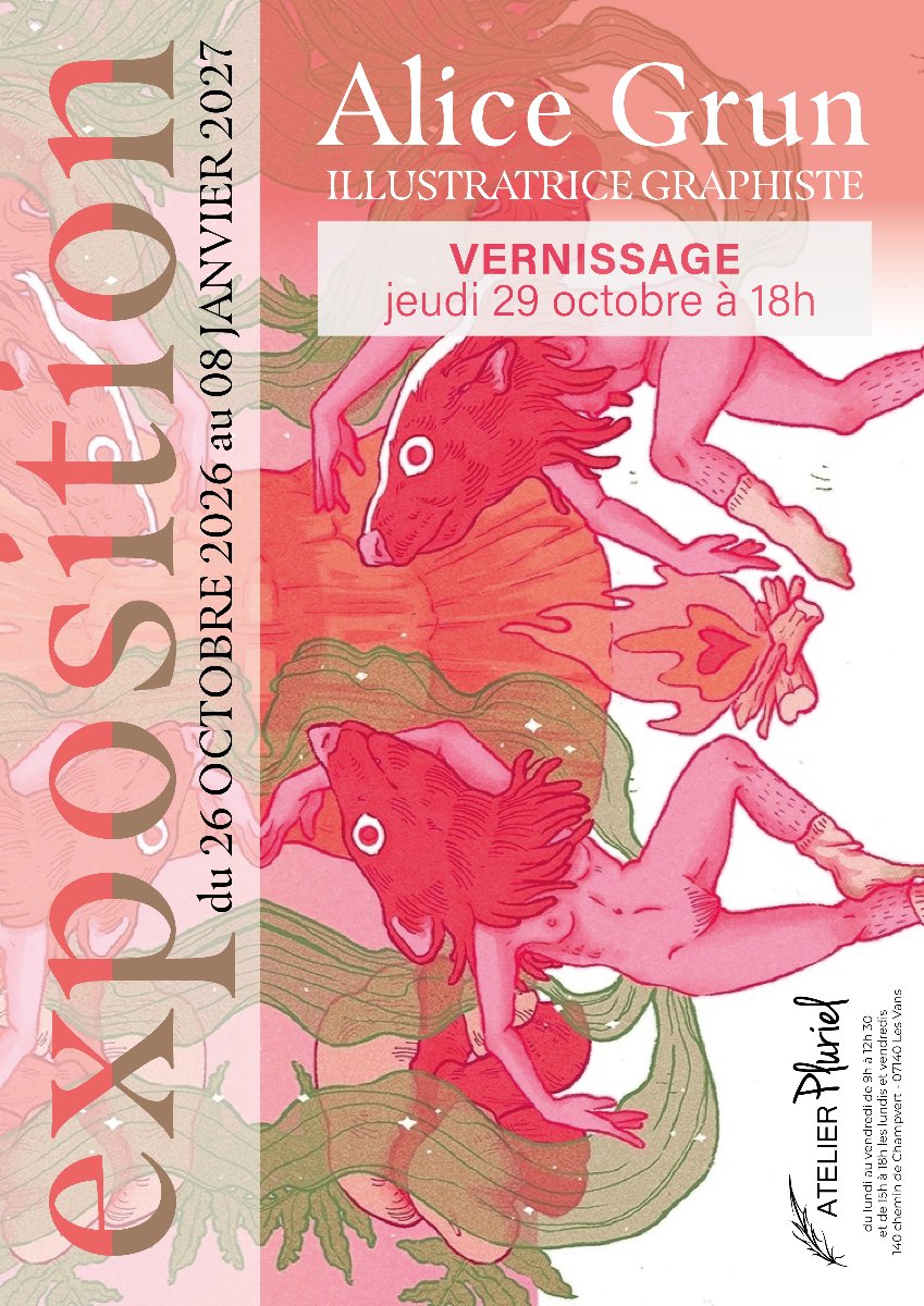 Vernissage de l'Exposition Alice Grun