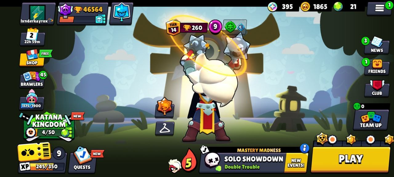 Brawl Stars Account (IOS/ANDROID) – 46000 + Trophy | 79+ Brawler | 160+ Skins | 21 Max Power | IOS and Android | Full Access |
