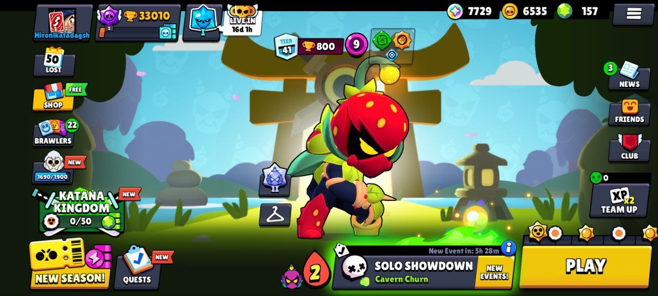 Brawl Stars Account (IOS/ANDROID) – 33000+ Trophy | 75+ Brawler | 120+ Skins | 15 Max Power | IOS and Android | Full Access |