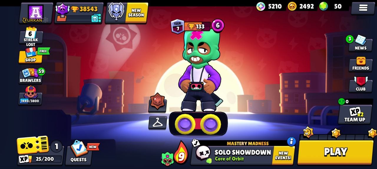 Brawl Stars Account (IOS/ANDROID) – 38000 + Trophy | 84+ Brawler | 150+ Skins | 17 Max Power | IOS and Android | Full Access |