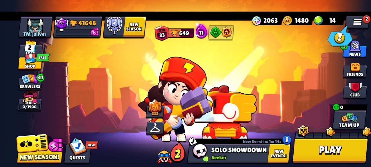 Brawl Stars Account (IOS/ANDROID) – 41000 + Trophy | 90+ Brawler | 163+ Skins | 24 Max Power | IOS and Android | Full Access |