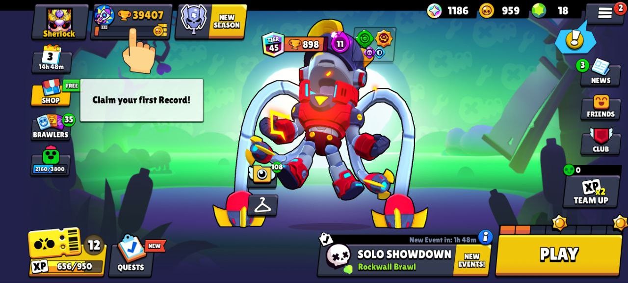 Brawl Stars Account (IOS/ANDROID) – 39000+ Trophy | 75+ Brawler | 189+ Skins | 24 Max Power | IOS and Android | Full Access |