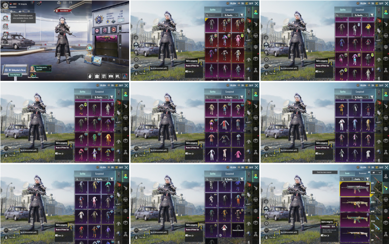 #2125N | Lv 64 – 70 Set Ump45 8-Bit Blast lv1 ScarL MECHAGODZILLA Rp S 18 19 M 1 Max M 3 On Master of Winter Set