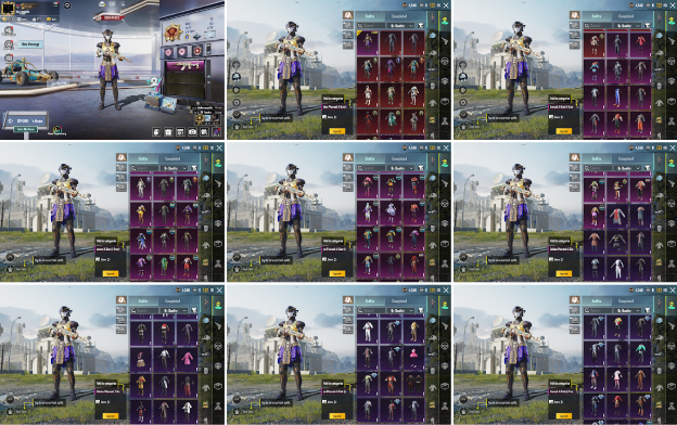 #2124N | Lv 72 – 127 Set M762 Starcore lv1 Mk14 Red + Grey Rp M 1 2 3 A 11 12 Max Rank Europe C6S16 PUBG Conqueror X-Suit Pharaoh 1-Star