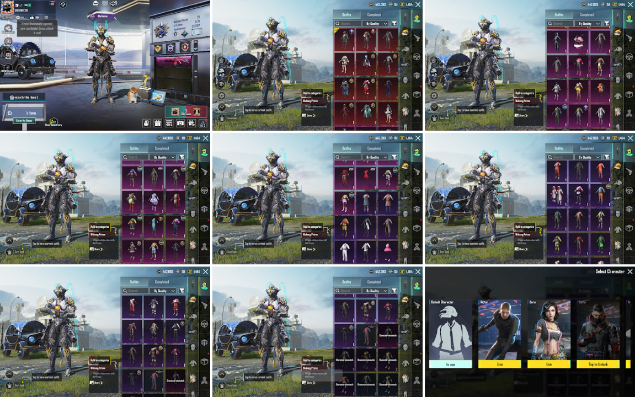 #2101N | Lv 66 – 78 Set Groza Pumpkin Carol lv3 M16A4 Thornrose lv3 + Weapon Lab 6 Rp M9A91011Max Wukong Prime Set Uc286 Open 2 pet