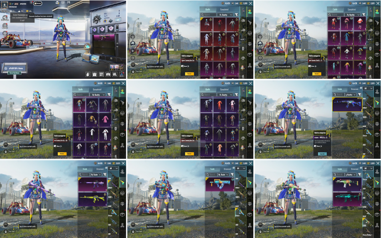 M762 8-Bit Unicorn lv3 PP-19 Bizon lv3 + 5 Weapon Lab Rp A 7 8 9 Max Wave Whisperer Set Rename Card 1