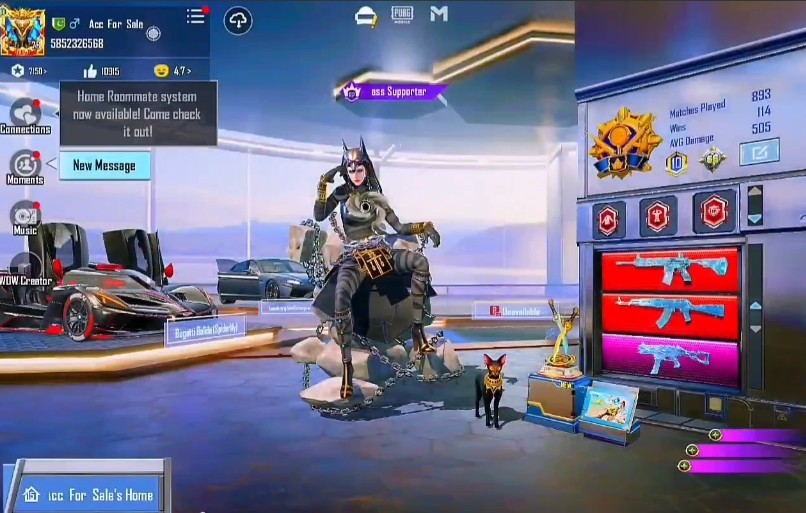 🔥Anukhra Xsuit Rare | Duo Ultimate Mummy | Lamborghini Dacia | Bugatti Bolide Black | 2x Perm Lobby | 111/300 Mythics | Conqueror | Max RPs🔥