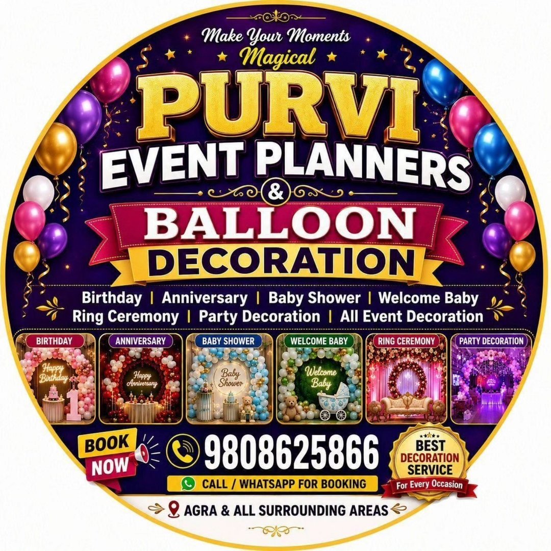 Purvi Event Planners And Balloon Decoration