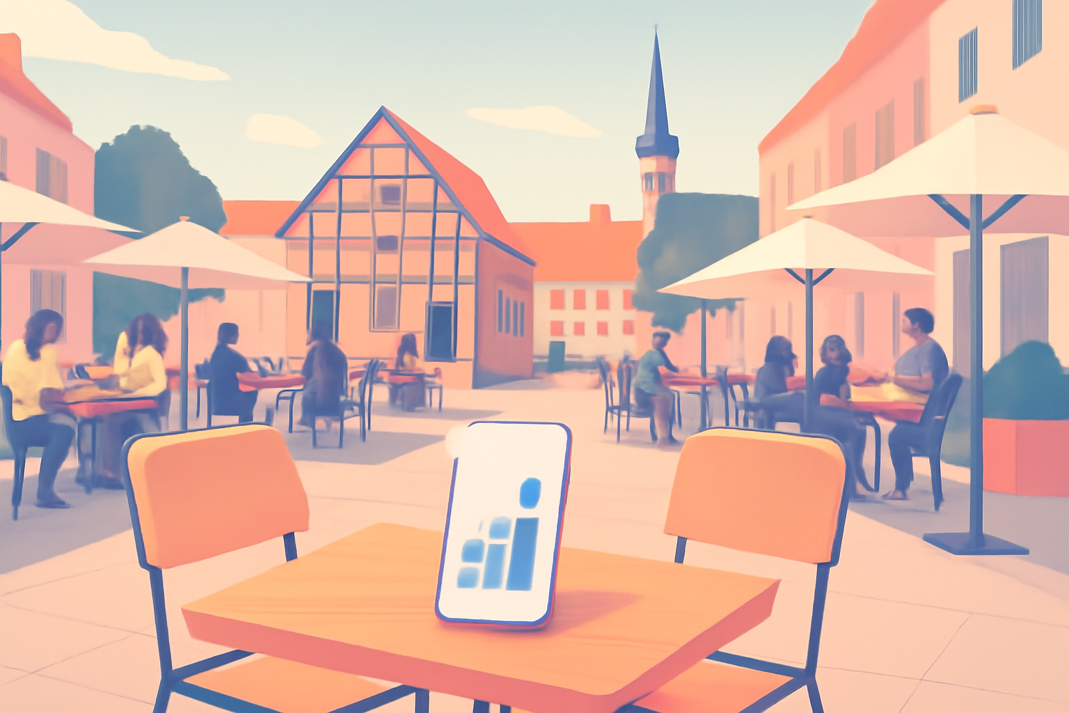 Restaurant i Odense får flere kunder med Facebook.