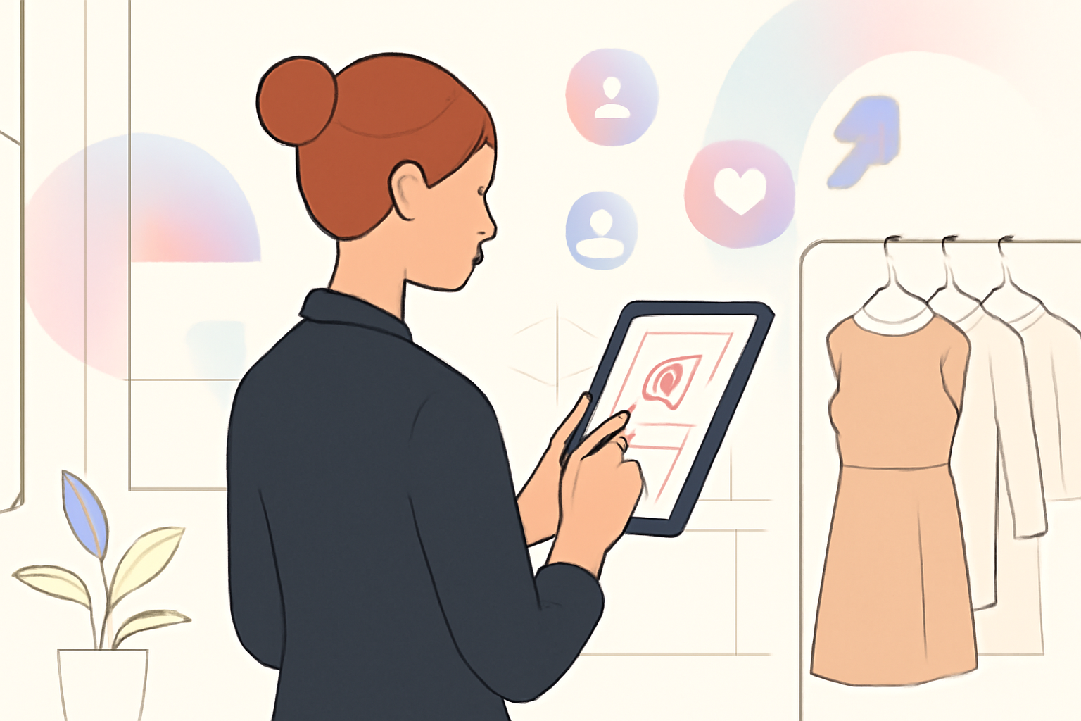 Glad butiksejer i Vejle: Få flere kunder med Instagram i din tøjbutik i Vejle.