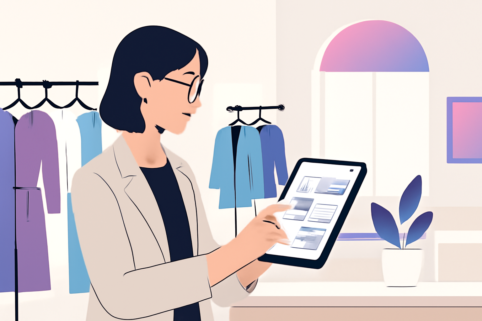Glad butiksejer i Odense. Nemme Facebook opslag tøjbutik Odense giver succes!