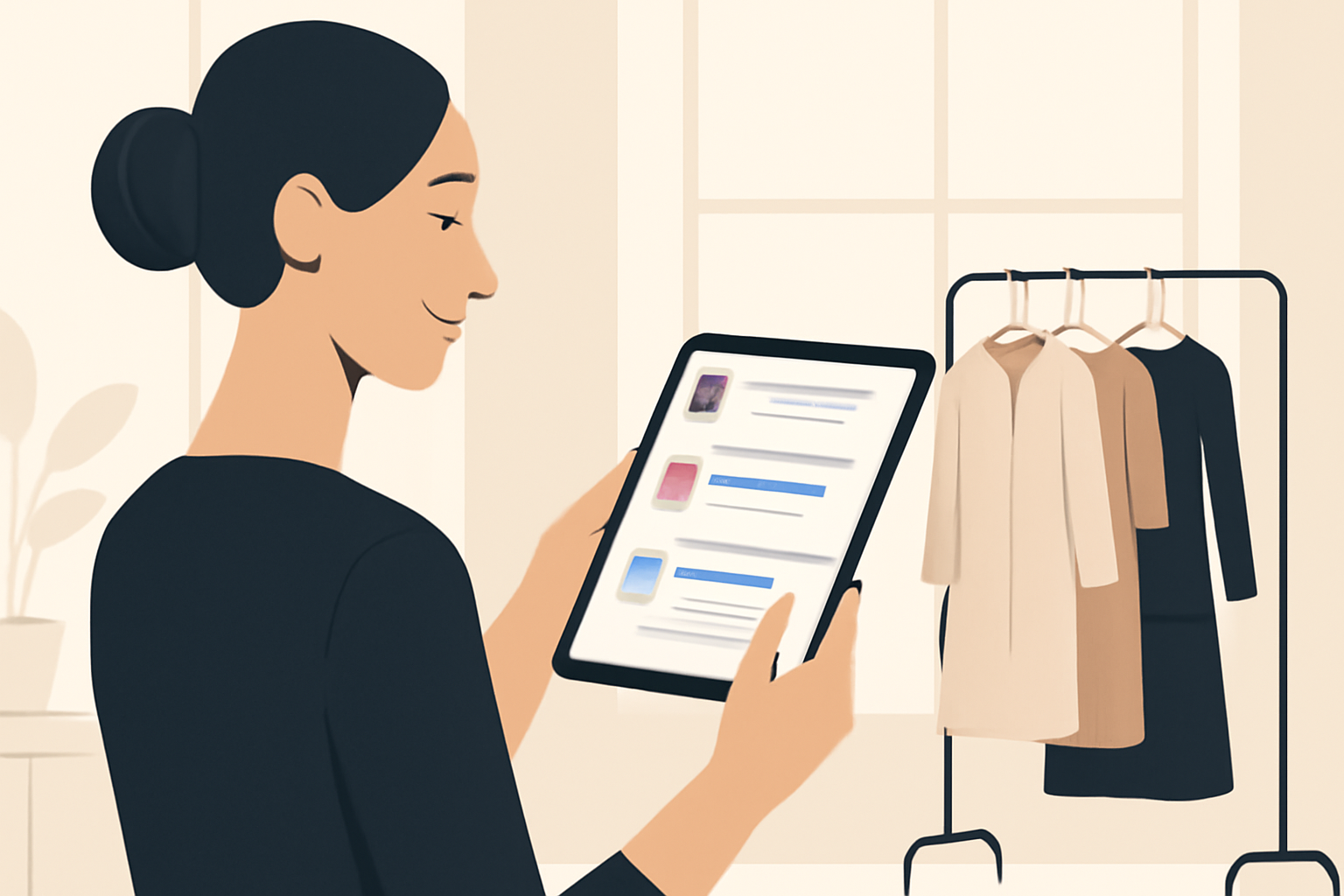 Glad butiksejer fra Kolding: Nemme Facebook opslag for tøjbutik Kolding giver succes.