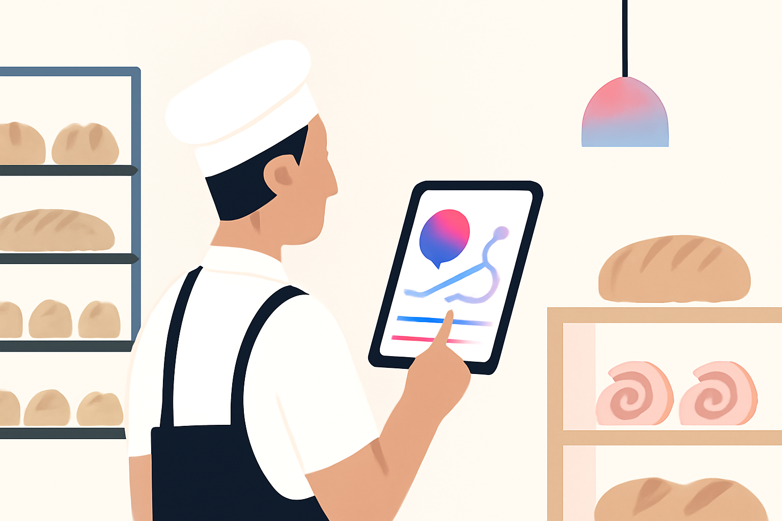 Glad bager i København: Få flere kunder med Instagram i dit bageri.