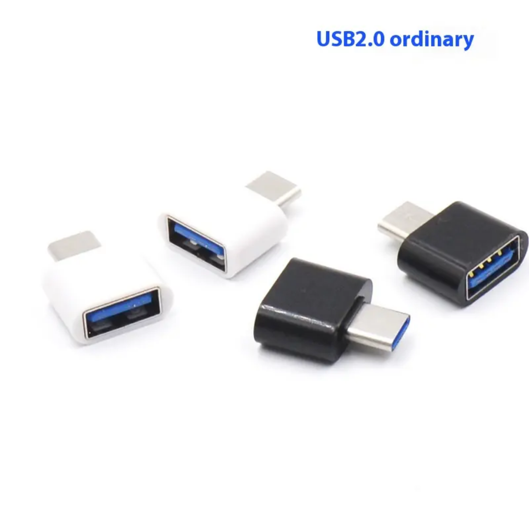 Universal USB2.0 Type-C OTG Data Cable Adapter Copper Contact Material for Mobile Phones