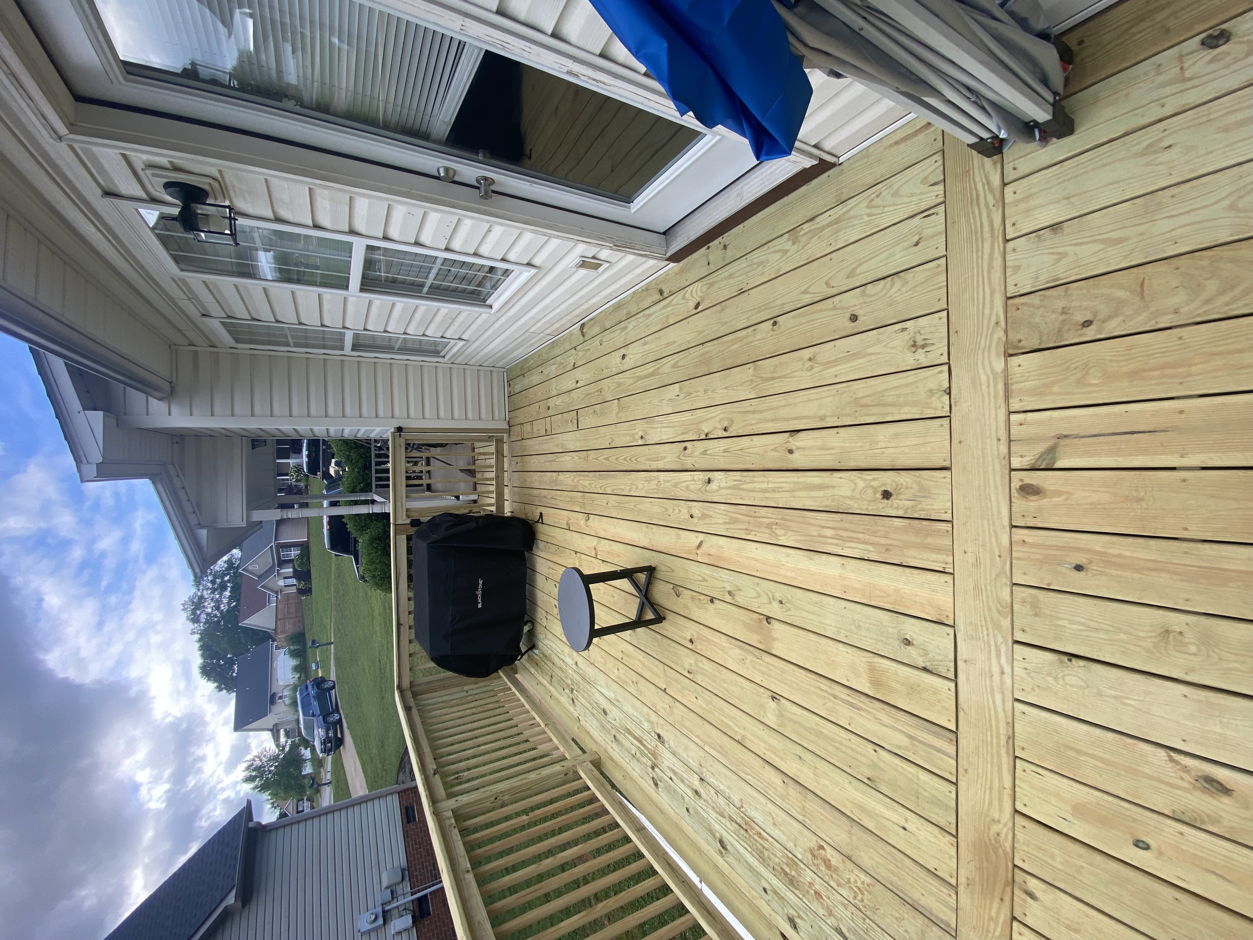 Custom deck construction in Greenville, SC
