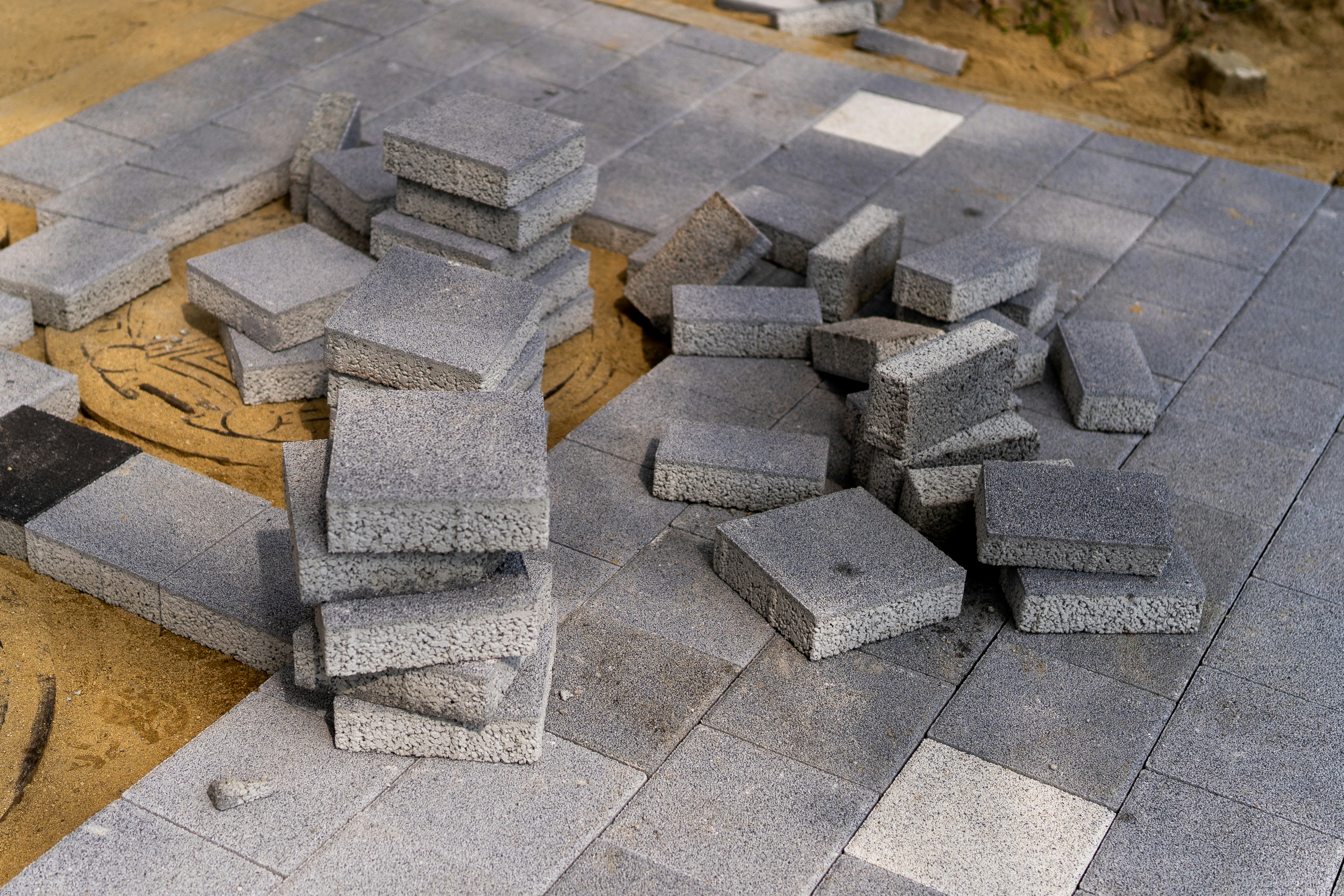 Premium paver installation for driveway and walkway in Greenville, SC
