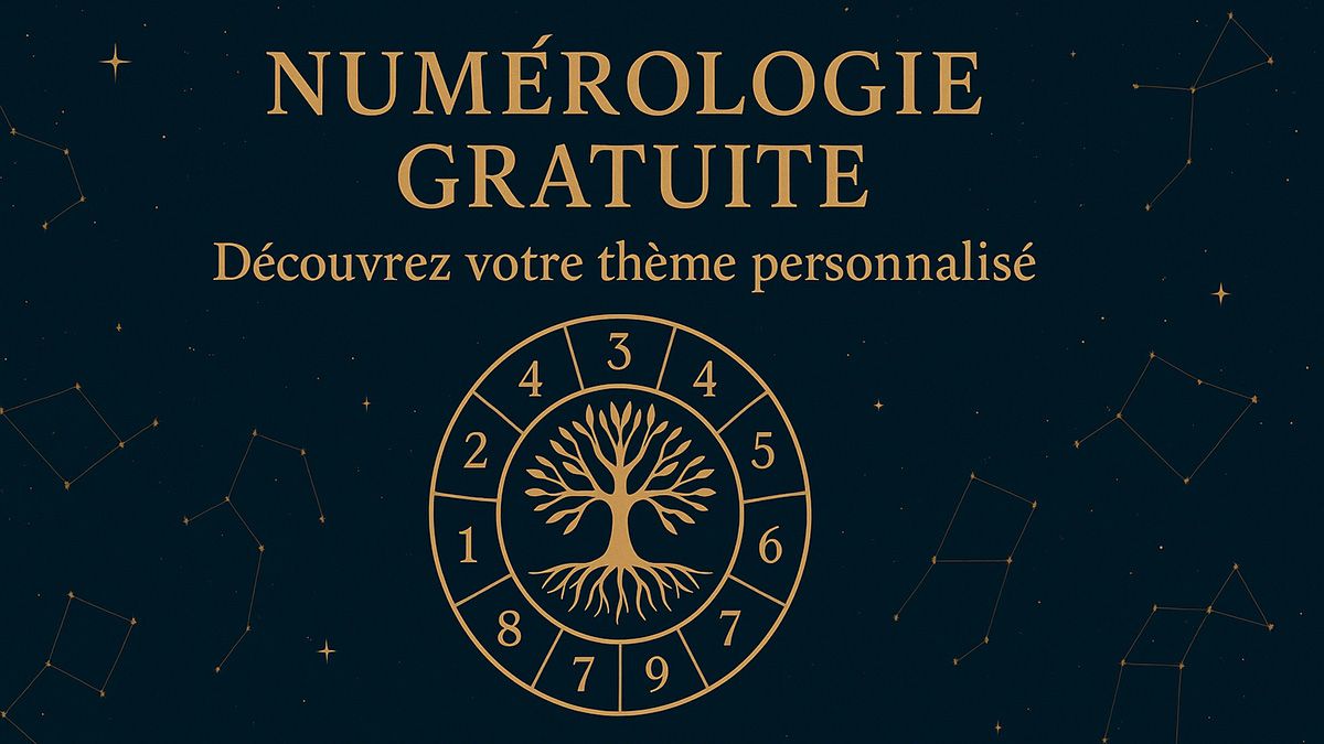 Thème de numérologie gratuite personnalisé – Jardins Universels