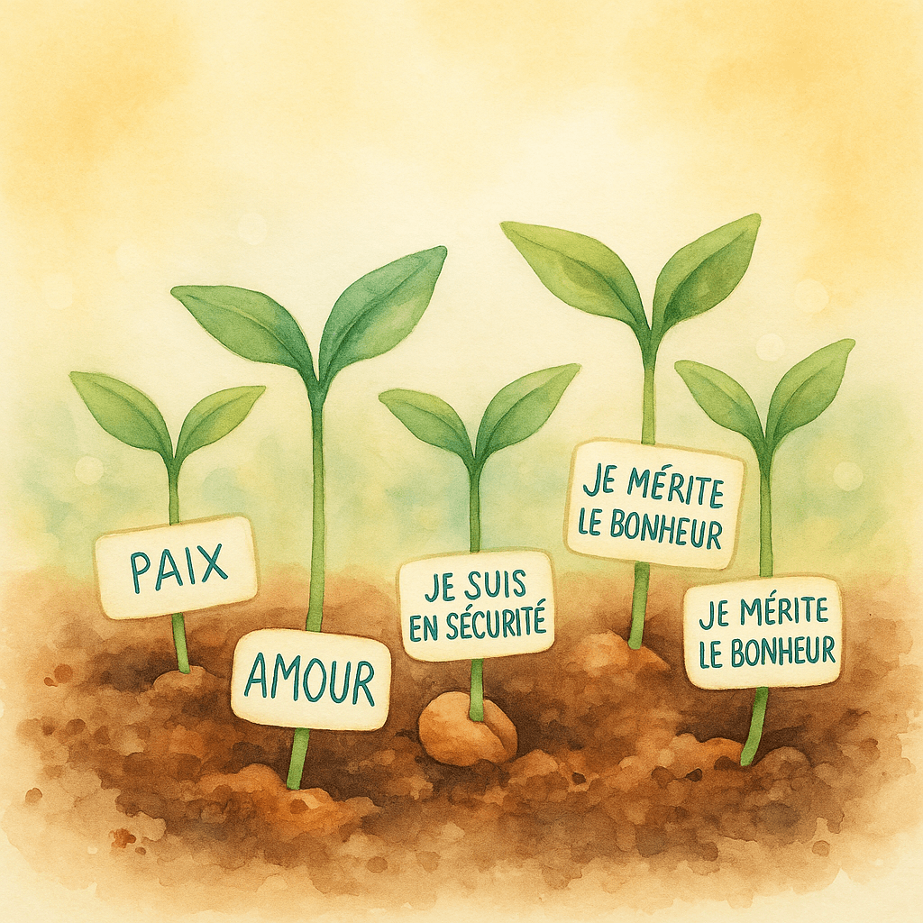 Affirmations positives : des graines de guérison semées chaque jour
