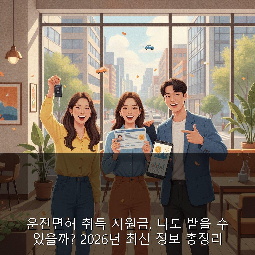 운전면허 취득 지원금