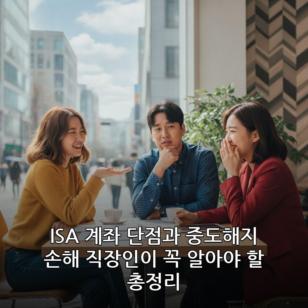 ISA 계좌 단점과 주의사항 2026 직장인 후기 관련 이미지
