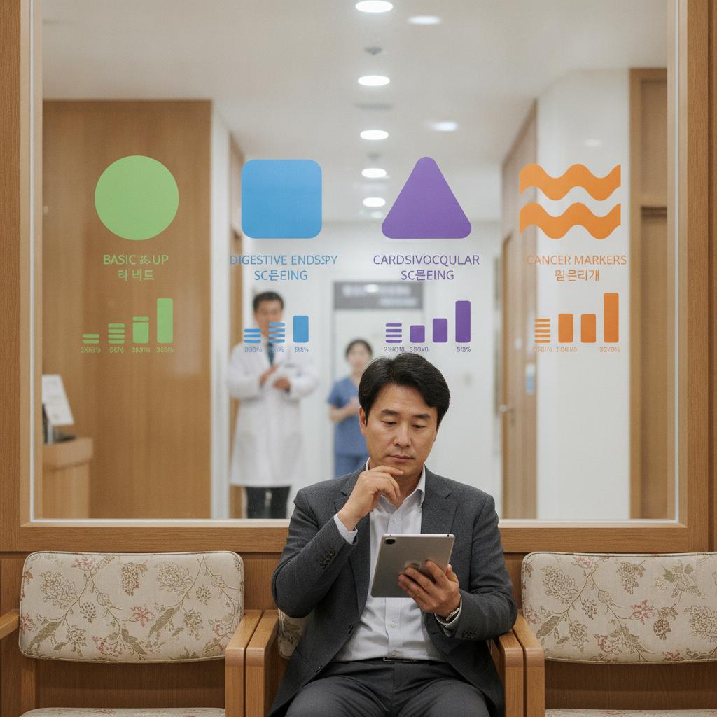 40대 직장인 종합건강검진 비용 항목별 차이 정보 안내