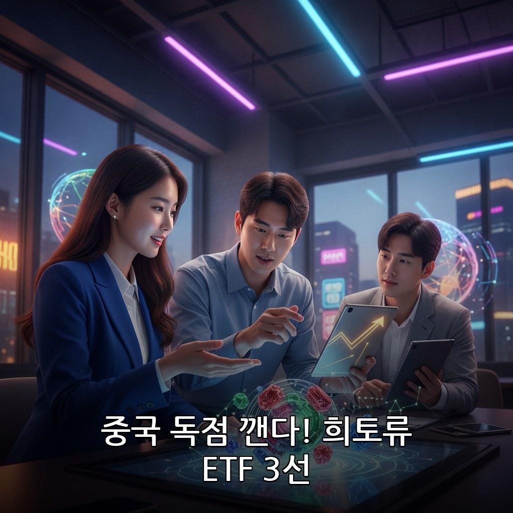 중국 핵심광물 독점 한국 투자자 대응 ETF 추천 관련 이미지