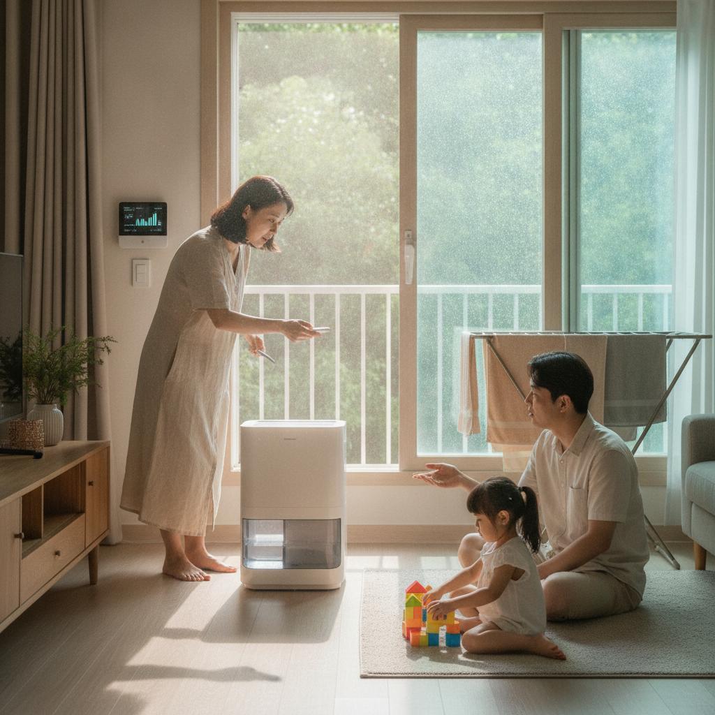 여름 장마철 제습기 전기세 얼마나 나오나 설명 사진