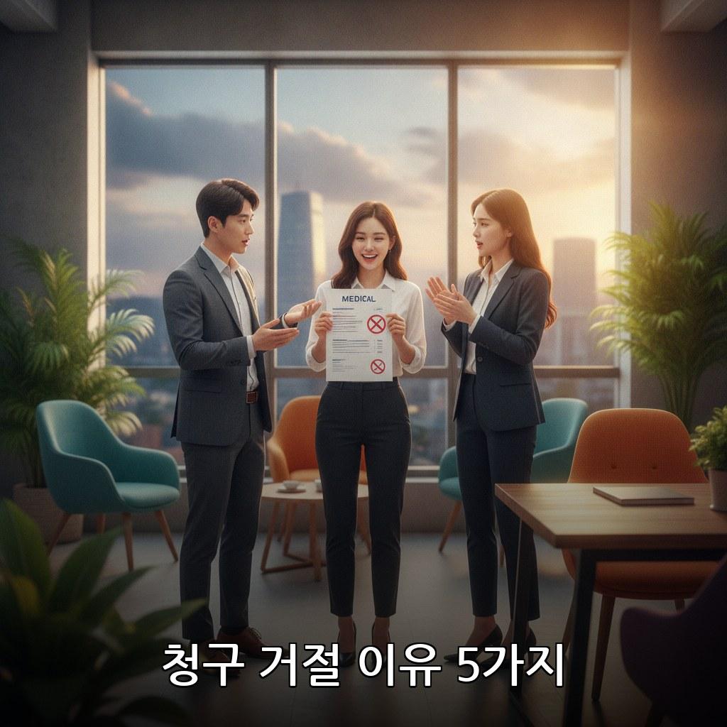 직장인 실비보험 청구 거절 이유와 대처 방법 2026 관련 이미지