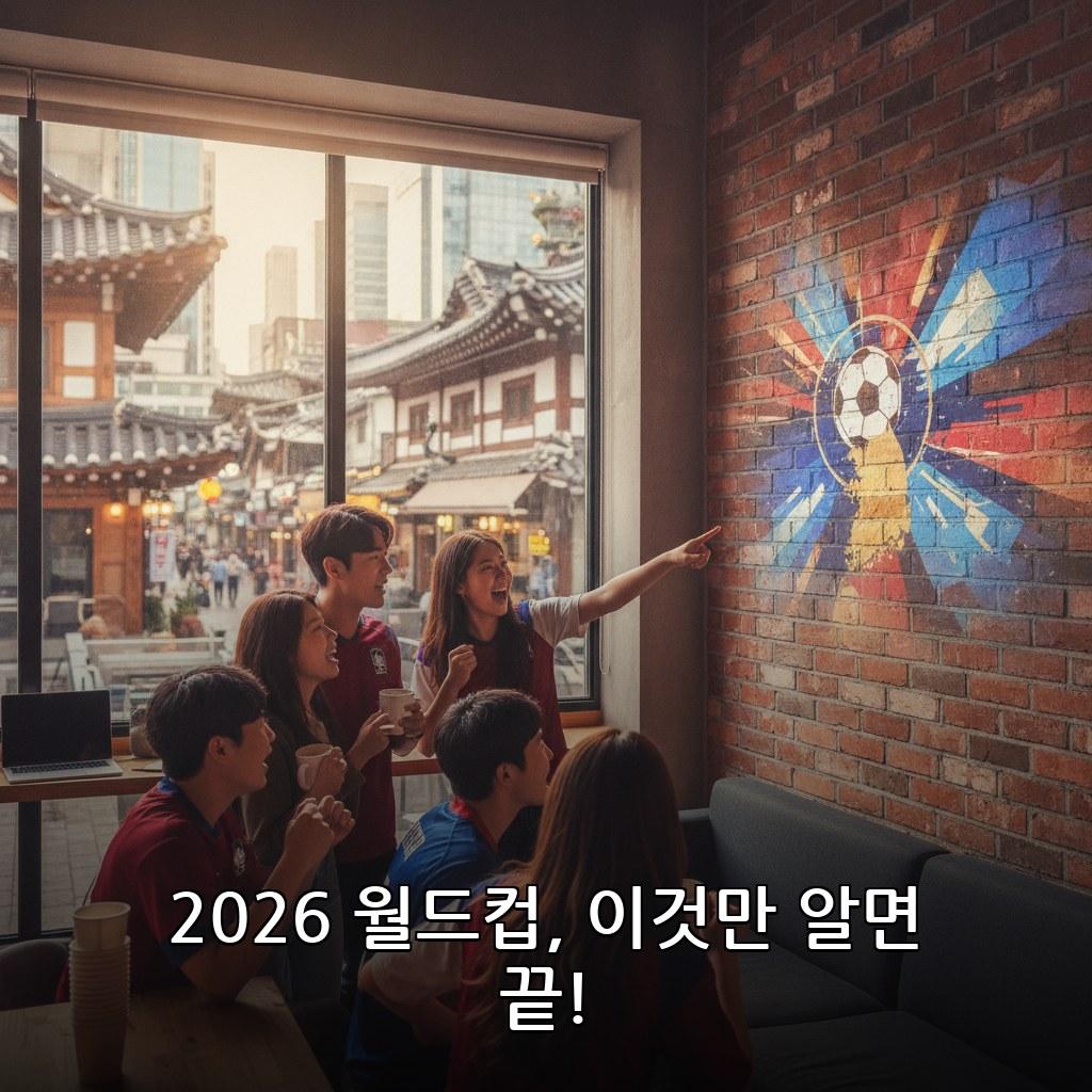 2026 FIFA 월드컵 한국 경기 일정 및 중계 채널 확인 방법 관련 이미지